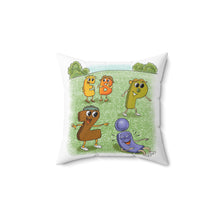 Load image into Gallery viewer, Children's Alphabet Pillow — "One Wants to be a Letter" Decorative Throw