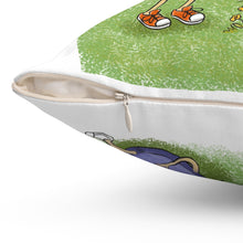 Load image into Gallery viewer, Children's Alphabet Pillow — "One Wants to be a Letter" Decorative Throw
