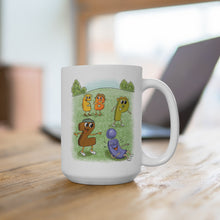Load image into Gallery viewer, One Wants to Be a Letter Illustrated Mug — 15oz Ceramic Storybook Characters
